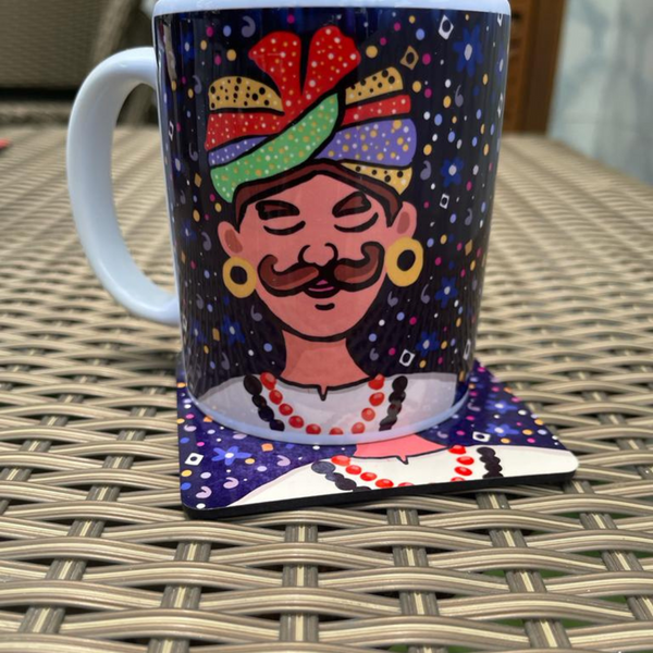 Padharo Sa Mug & Coaster Set