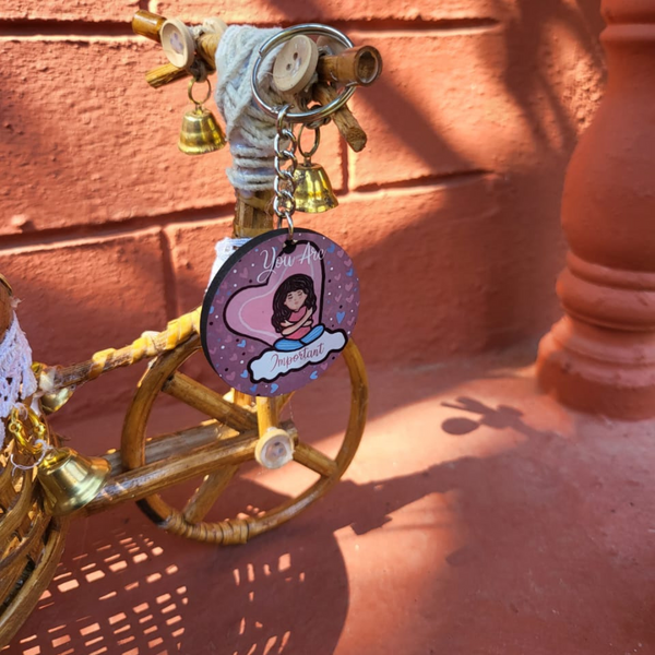 You are Important Keychain