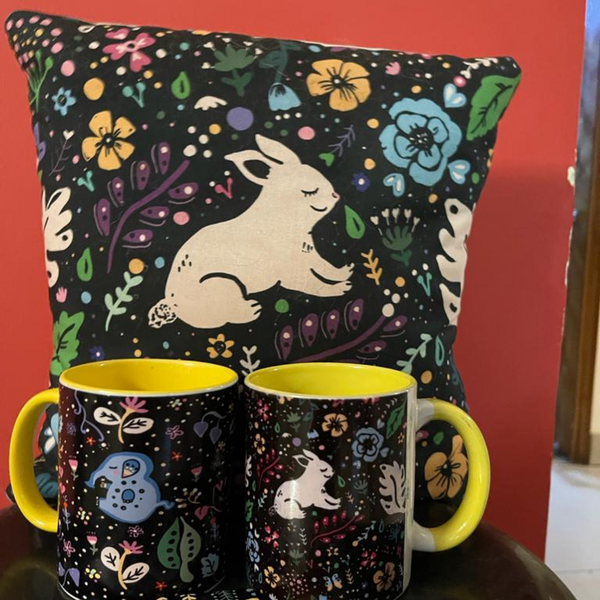 Bunny Hop Cushion Cover