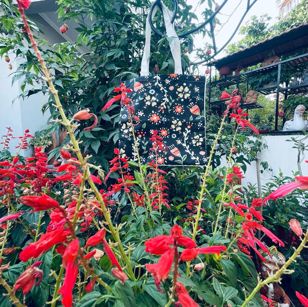 Flower Power Tote-Bag