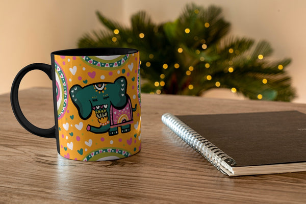 Self-Loving Elephant Mug