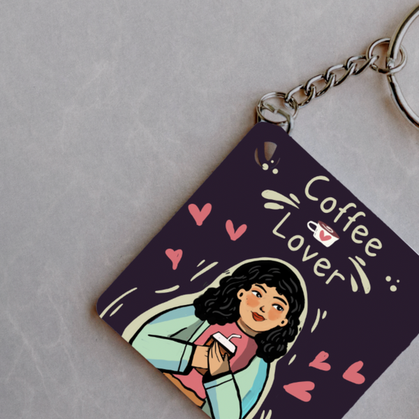Coffee Lover Keychain