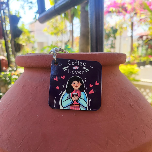 Coffee Lover Keychain