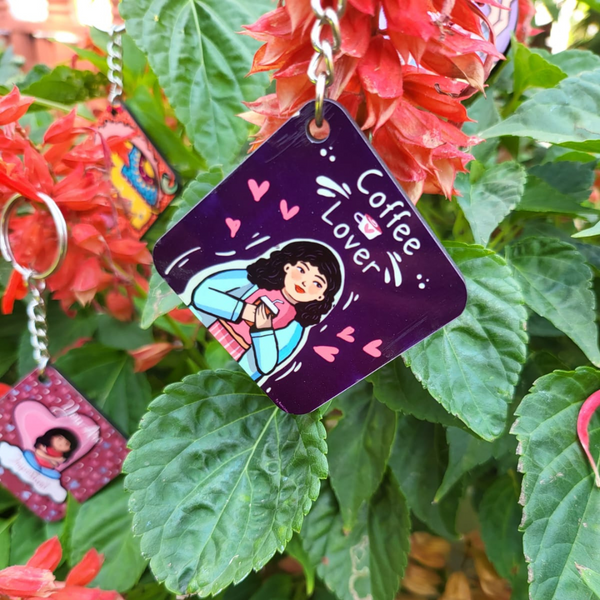 Coffee Lover Keychain