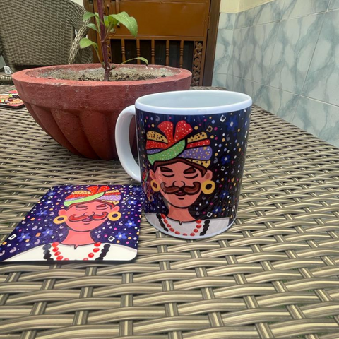 Padharo Sa Mug & Coaster Set