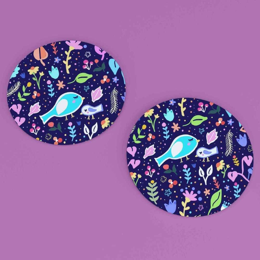 Chirpy Birds Coaster Set