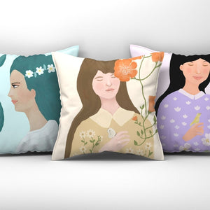 Pastel Hues Cushion Cover Set