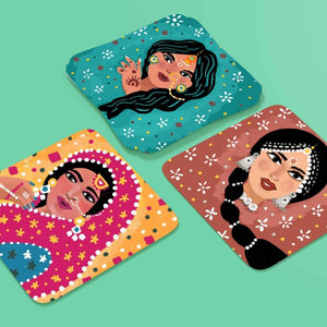 Reigning Queens Coaster Set