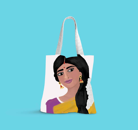 Tales Of South India Tote Bag