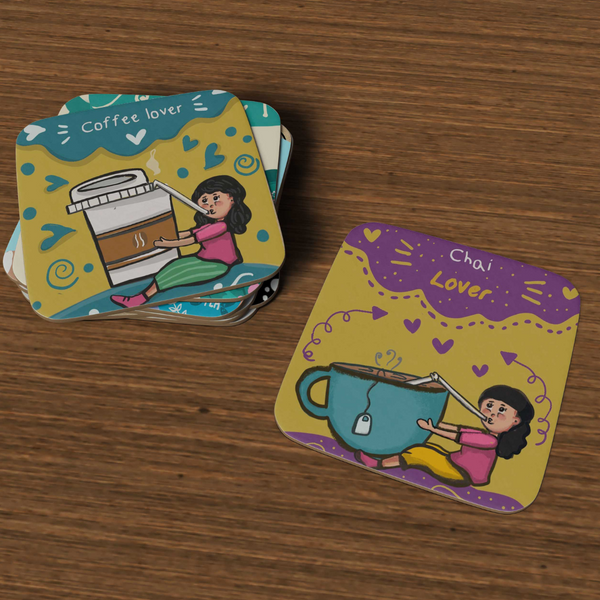 Chai & Coffee Lover Coaster Set